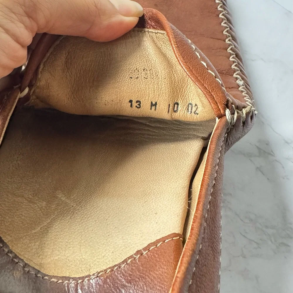 Johnston & Murphy Brown Leather Slip-On Loafers